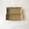 Compostable kraft paper hotdog box